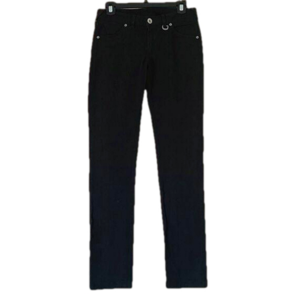 NAF NAF Women's Black Solid Slim Fit Jeans Size 4